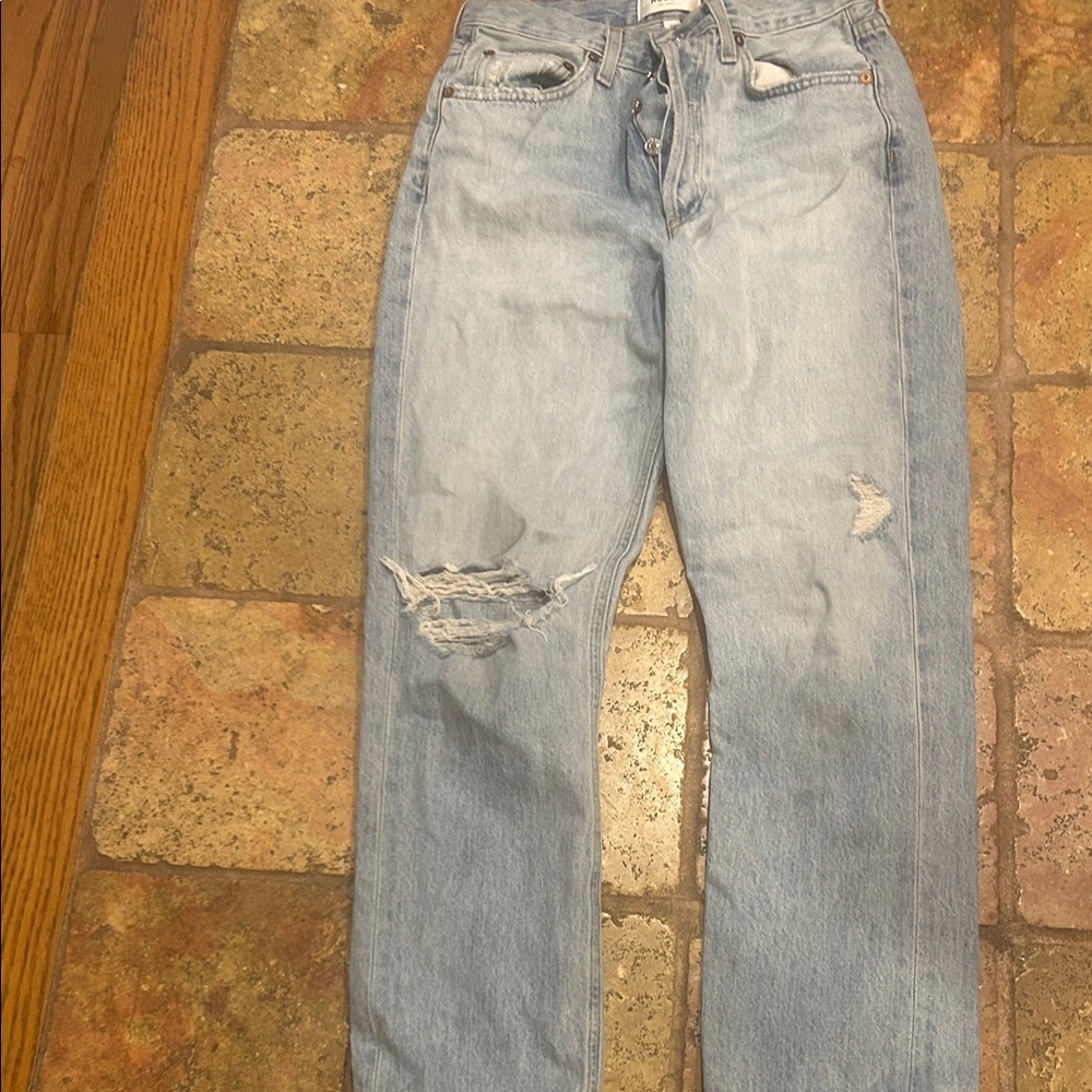 Agolde Light Blue Denim Jeans